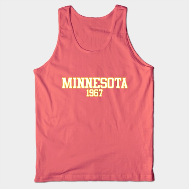 Minnesota 1967 (variant) Tank Top by GloopTrekker